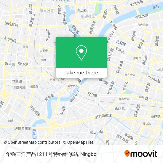 华强三洋产品1211号特约维修站 map