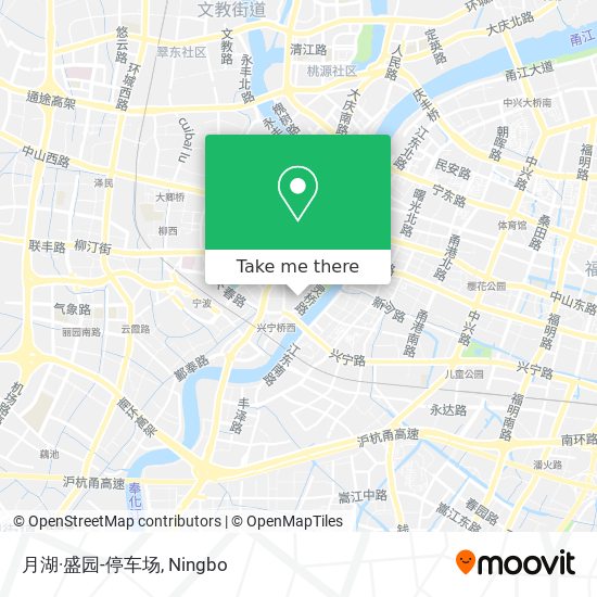 月湖·盛园-停车场 map