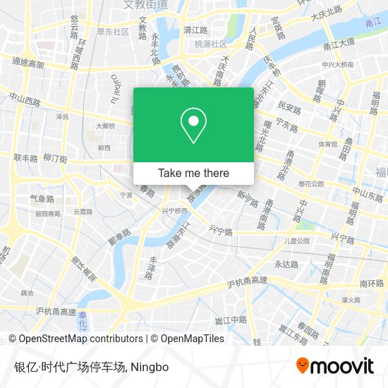 银亿·时代广场停车场 map
