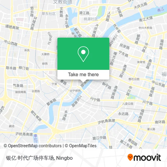 银亿·时代广场停车场 map
