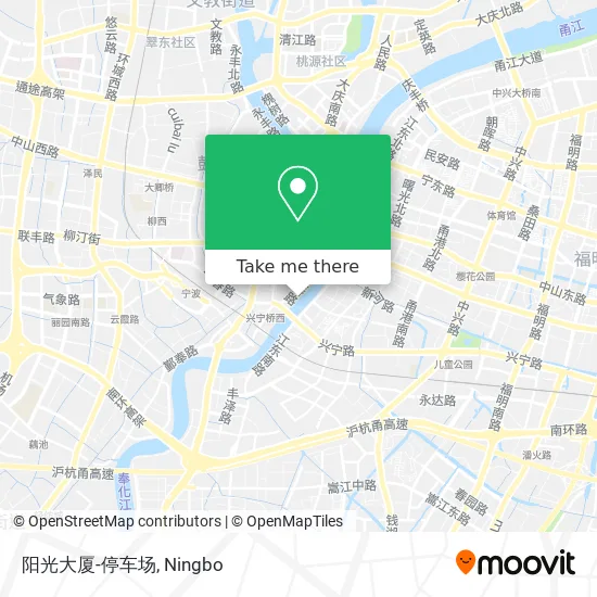 阳光大厦-停车场 map