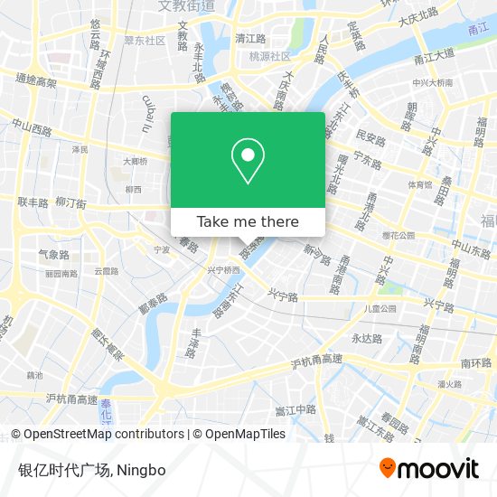 银亿时代广场 map