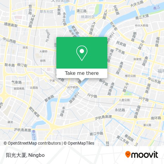阳光大厦 map