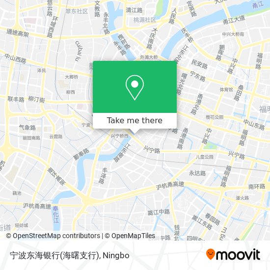 宁波东海银行(海曙支行) map