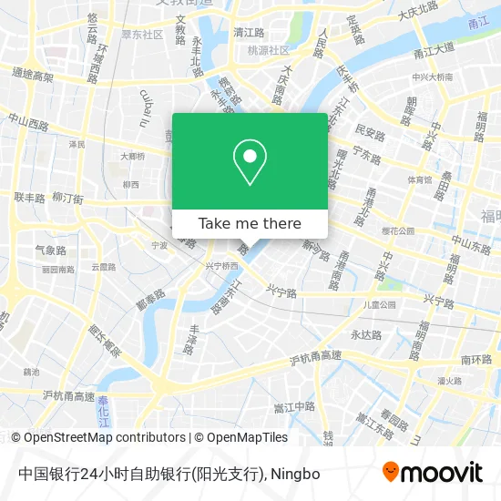 中国银行24小时自助银行(阳光支行) map