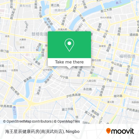 海王星辰健康药房(南演武街店) map