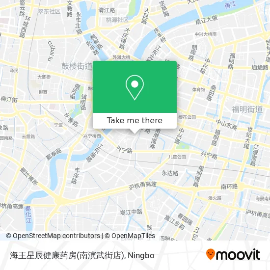 海王星辰健康药房(南演武街店) map