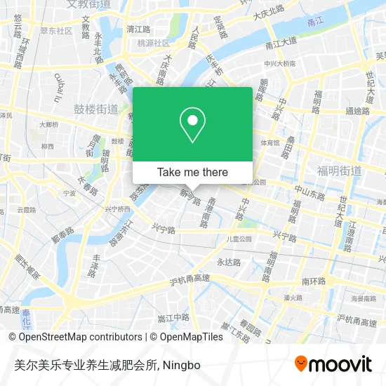 美尔美乐专业养生减肥会所 map