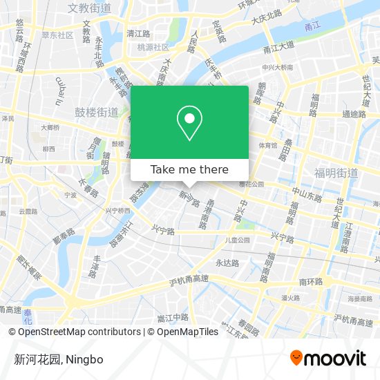 新河花园 map