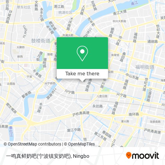一鸣真鲜奶吧(宁波镇安奶吧) map