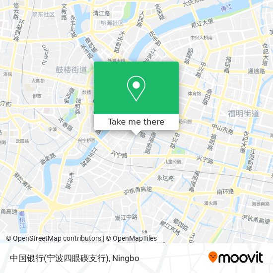中国银行(宁波四眼碶支行) map