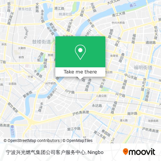 宁波兴光燃气集团公司客户服务中心 map