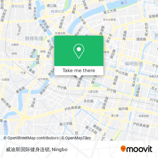 威迪斯国际健身连锁 map