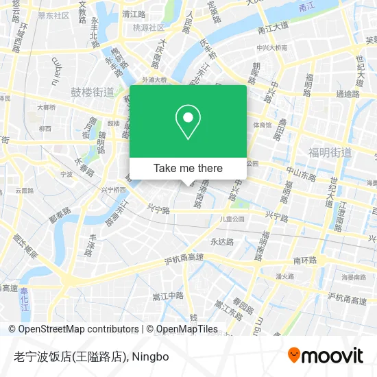 老宁波饭店(王隘路店) map