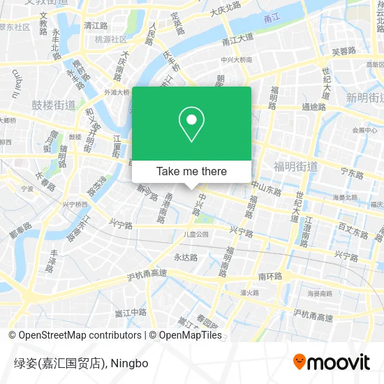 绿姿(嘉汇国贸店) map