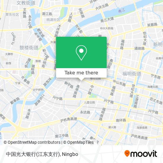 中国光大银行(江东支行) map