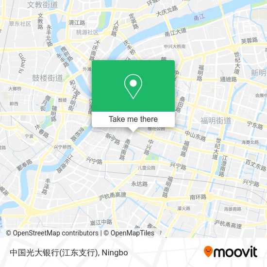 中国光大银行(江东支行) map