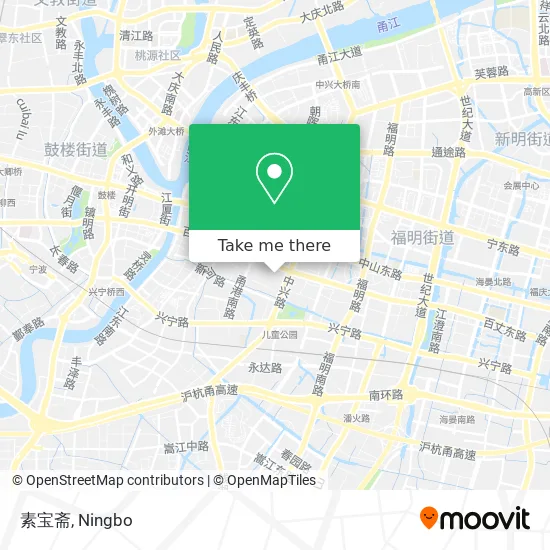 素宝斋 map
