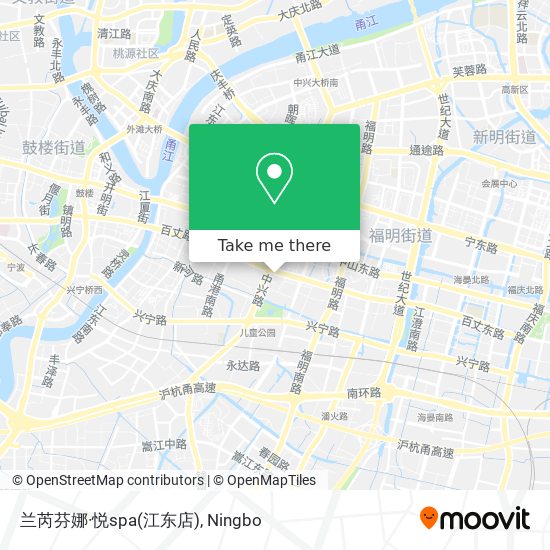 兰芮芬娜·悦spa(江东店) map