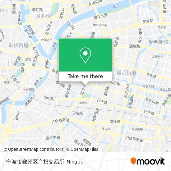 宁波市鄞州区产权交易所 map