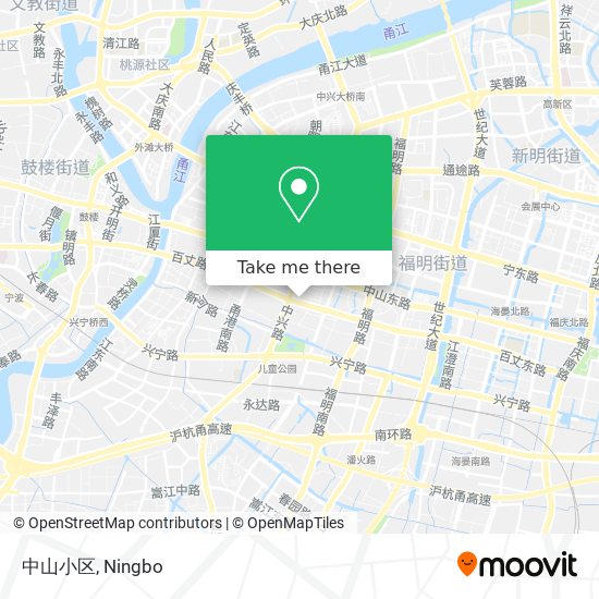 中山小区 map