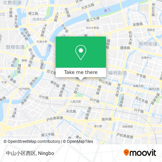 中山小区西区 map