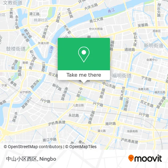 中山小区西区 map