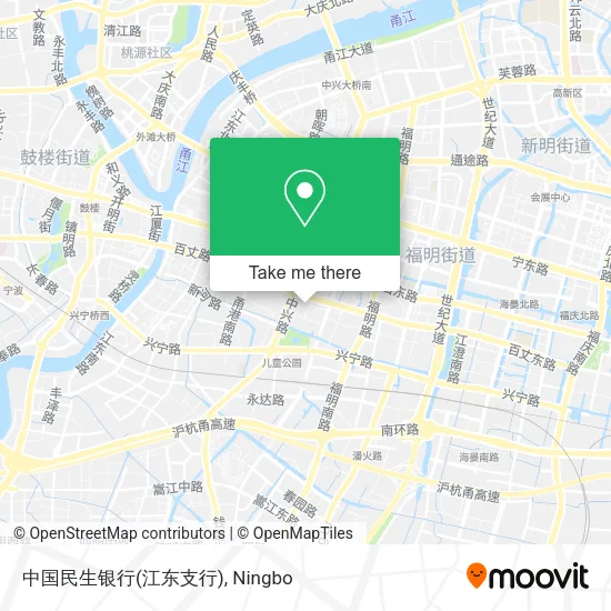 中国民生银行(江东支行) map