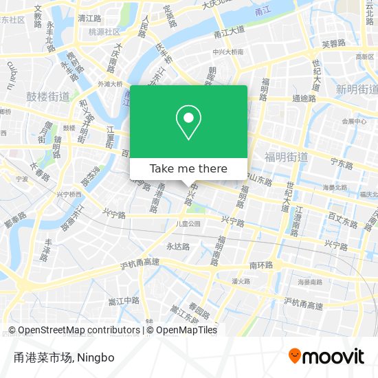 甬港菜市场 map