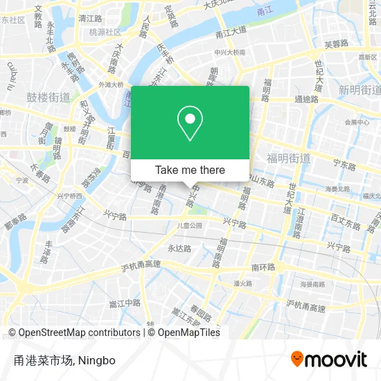 甬港菜市场 map