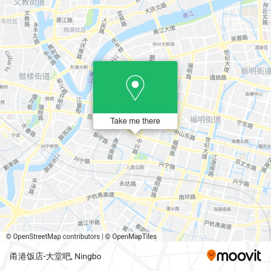 甬港饭店-大堂吧 map