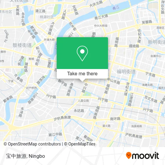 宝中旅游 map