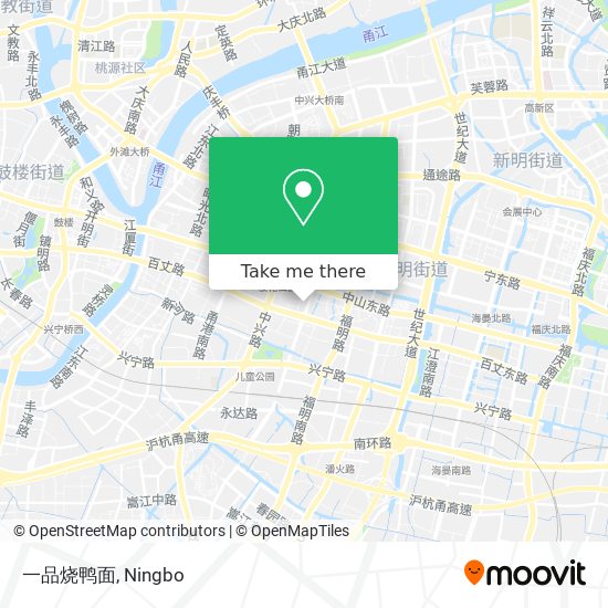 一品烧鸭面 map