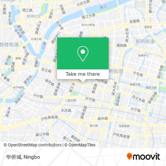 华侨城 map