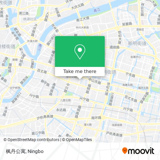 枫丹公寓 map