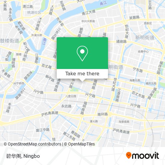 碧华阁 map