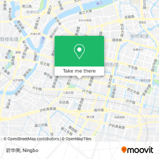 碧华阁 map