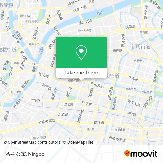 香榭公寓 map