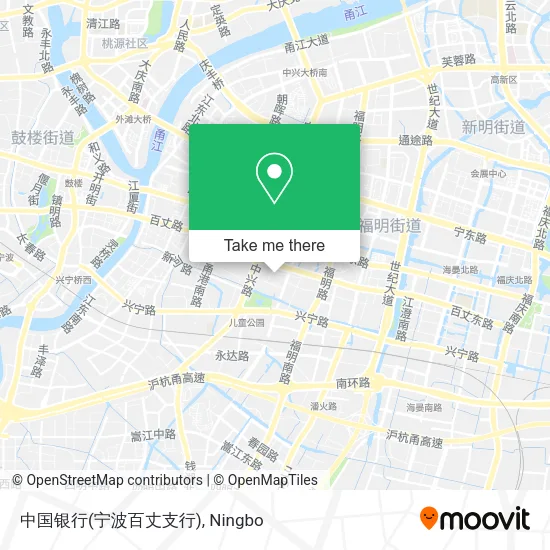 中国银行(宁波百丈支行) map
