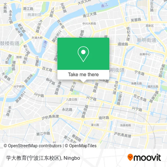 学大教育(宁波江东校区) map