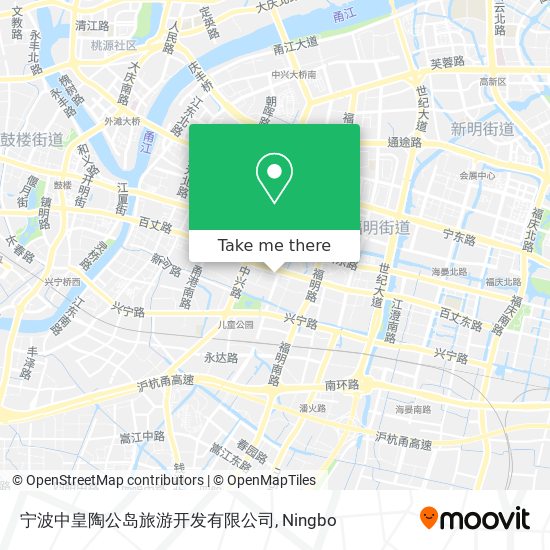 宁波中皇陶公岛旅游开发有限公司 map