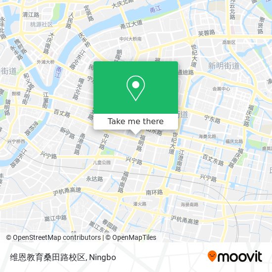 维恩教育桑田路校区 map