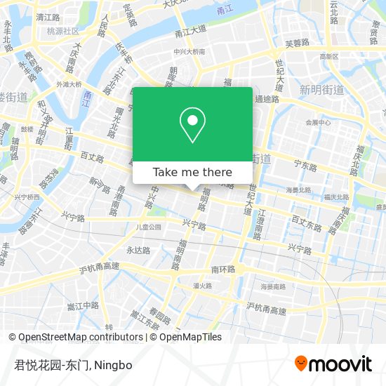 君悦花园-东门 map