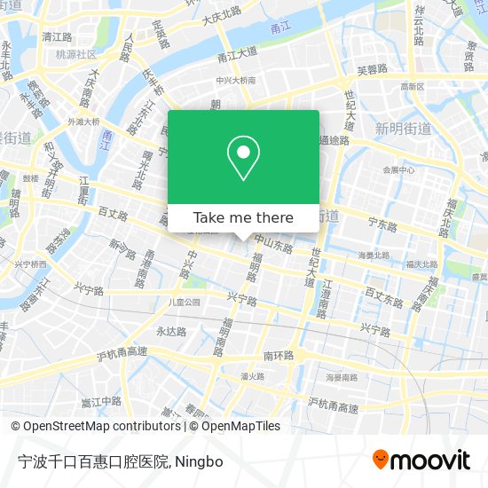 宁波千口百惠口腔医院 map