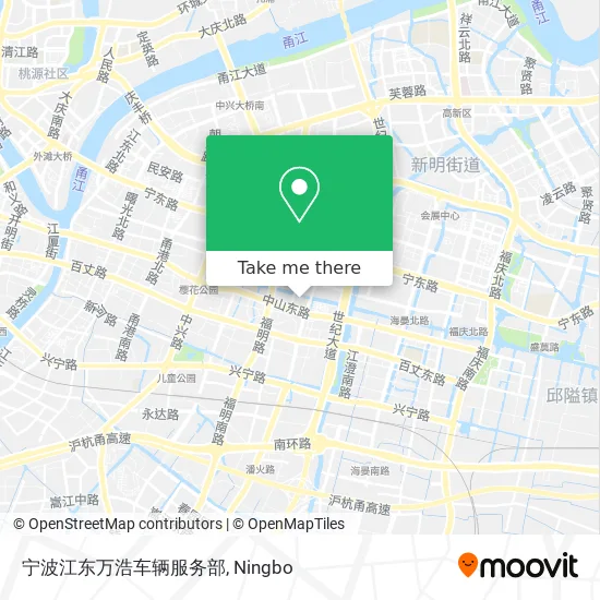 宁波江东万浩车辆服务部 map