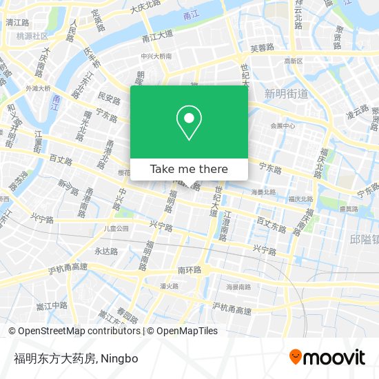 福明东方大药房 map