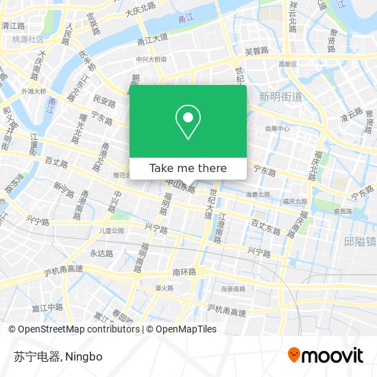 苏宁电器 map