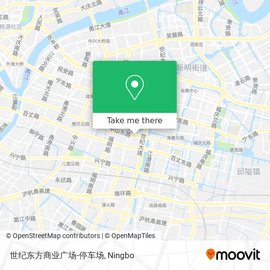 世纪东方商业广场-停车场 map