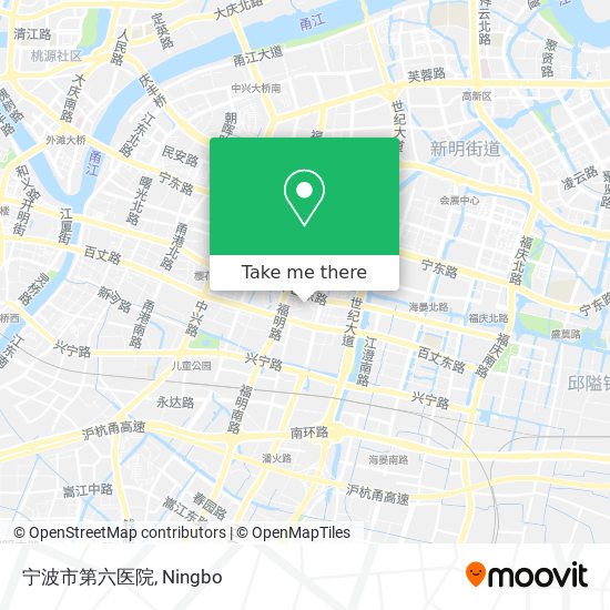 宁波市第六医院 map