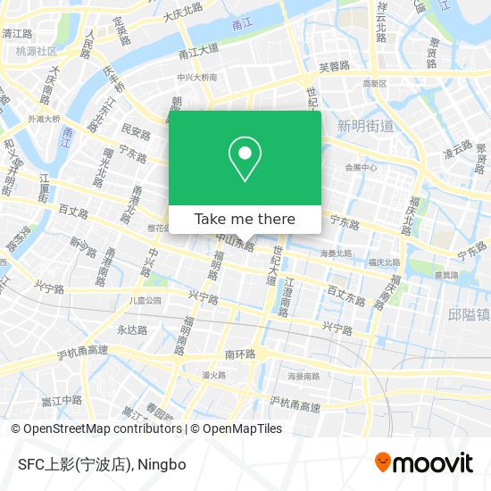 SFC上影(宁波店) map